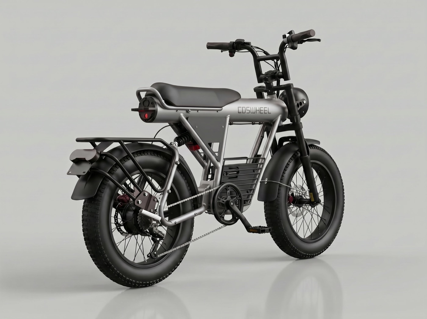 Coswheel CT20 argent, trois quarts arrière