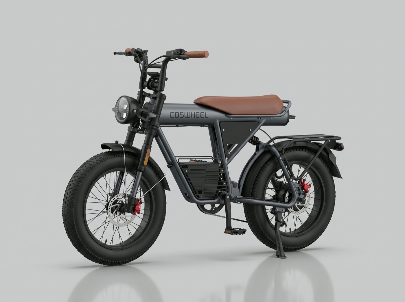 Coswheel CT20 gris foncé, trois quarts avant